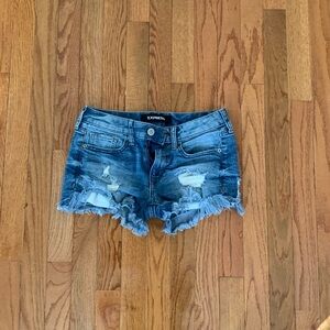 Women Express jean shorts